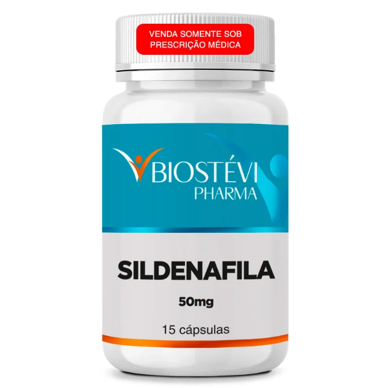 Sildenafila 50mg 15 cápsulas