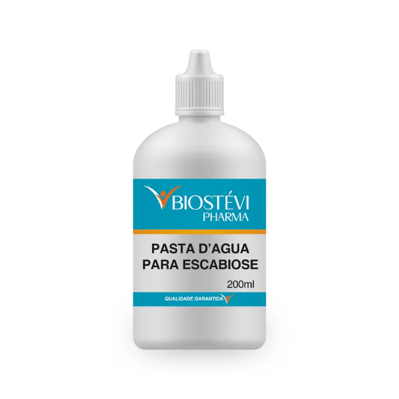 Pasta d'água para escabiose 200g