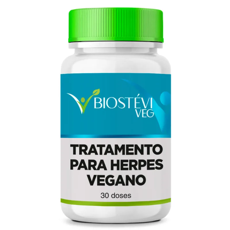 Tratamento para herpes vegano - 30 doses