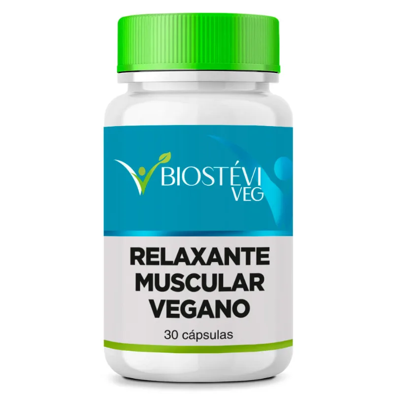 Relaxante muscular vegano - 30 cápsulas