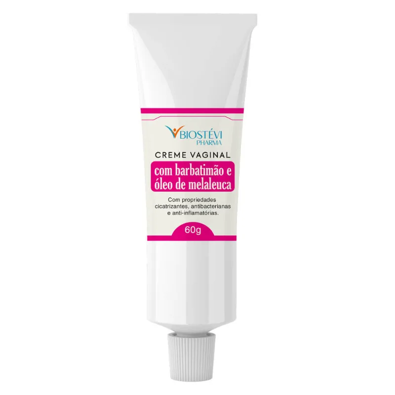 Creme vaginal de barbatimão e melaleuca 60g