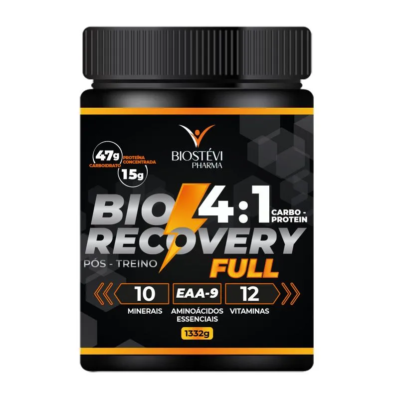 Bio Recovery Full 4:1 Pós-Treino-1332g Bio Recovery Full 4: 1 Pós-Treino-1332g