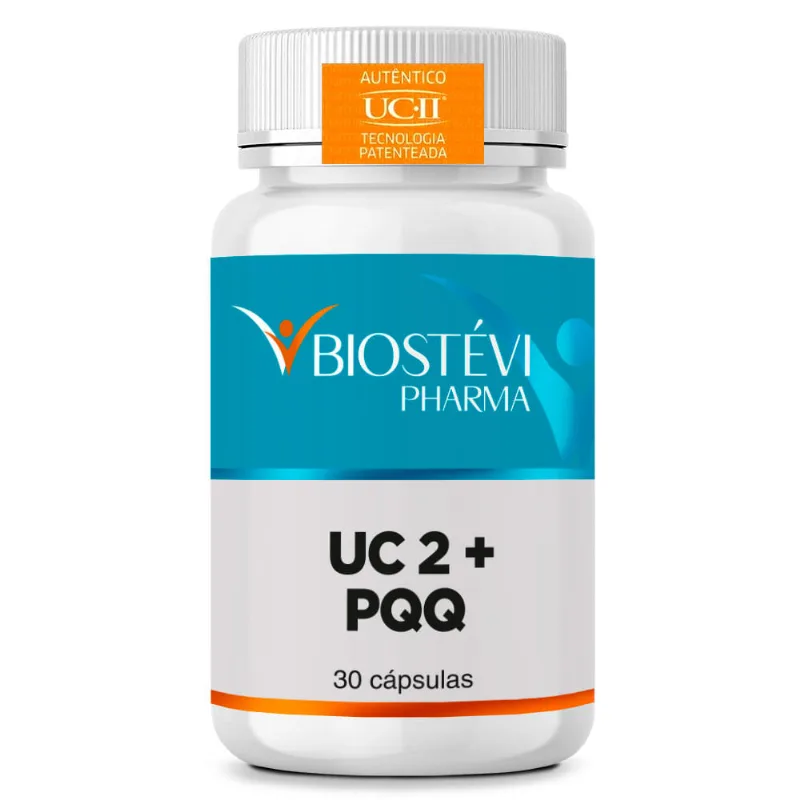 UC II + PQQ 30 Cápsulas - Com Selo de Autenticidade