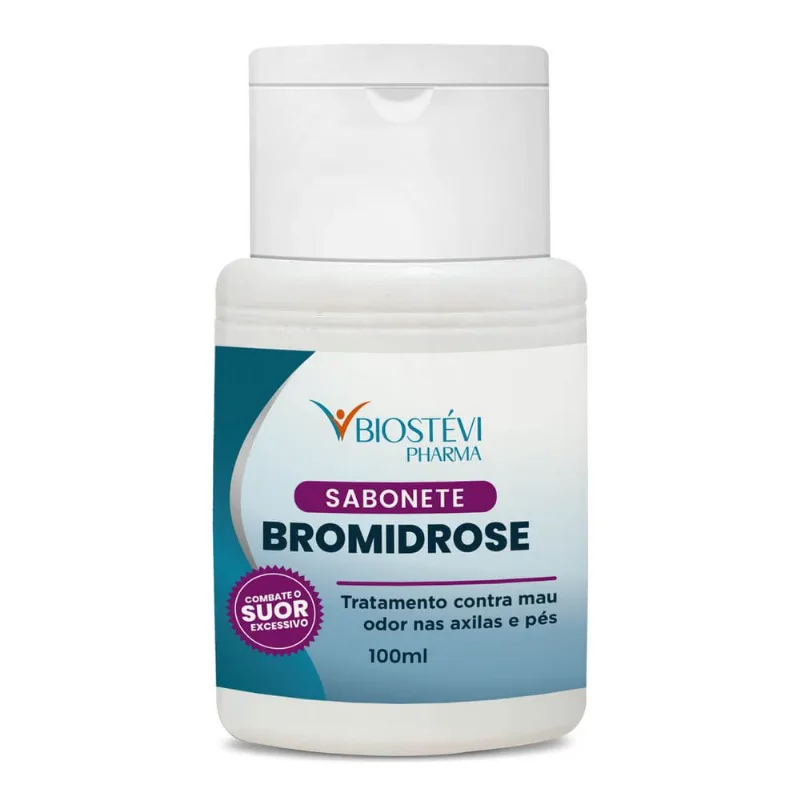 Sabonete para tratamento de odor nas axilas e pés (Bromidrose)