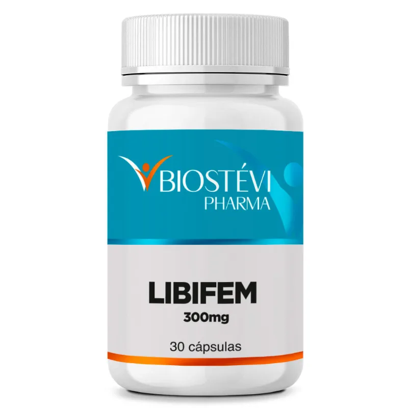 Libifem 300mg -Libido Feminino - 30 Cápsulas