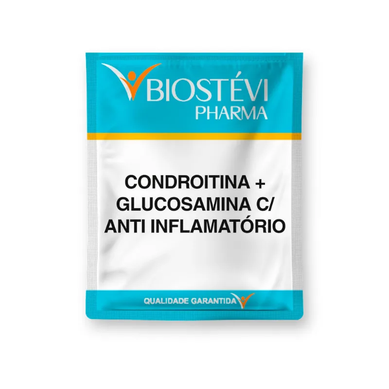 Condroitina + Glucosamina com Anti Inflamatório Natural - 30 Sachês