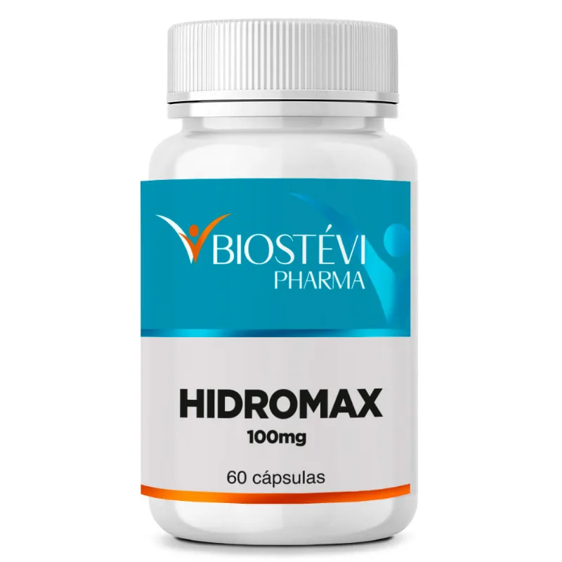 Hidromax 100mg 60 Cápsulas - Pré treino