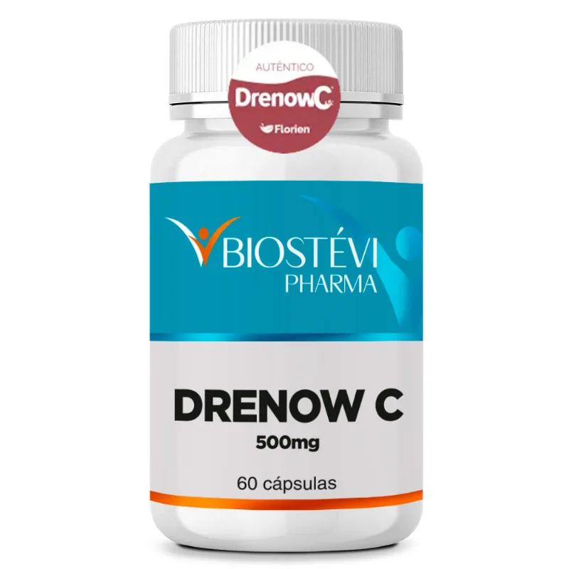 Drenow C 500mg 60 cápsulas efeito antioxidante e diurético