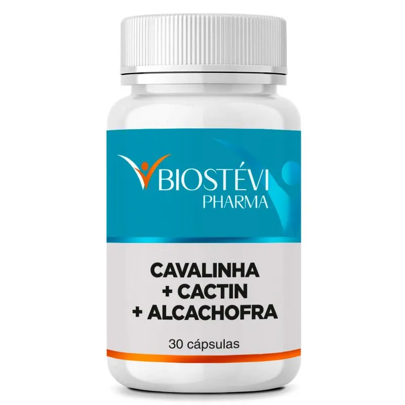 Diurético com Cactin - 30 Cápsulas Com Selo de Autenticidade