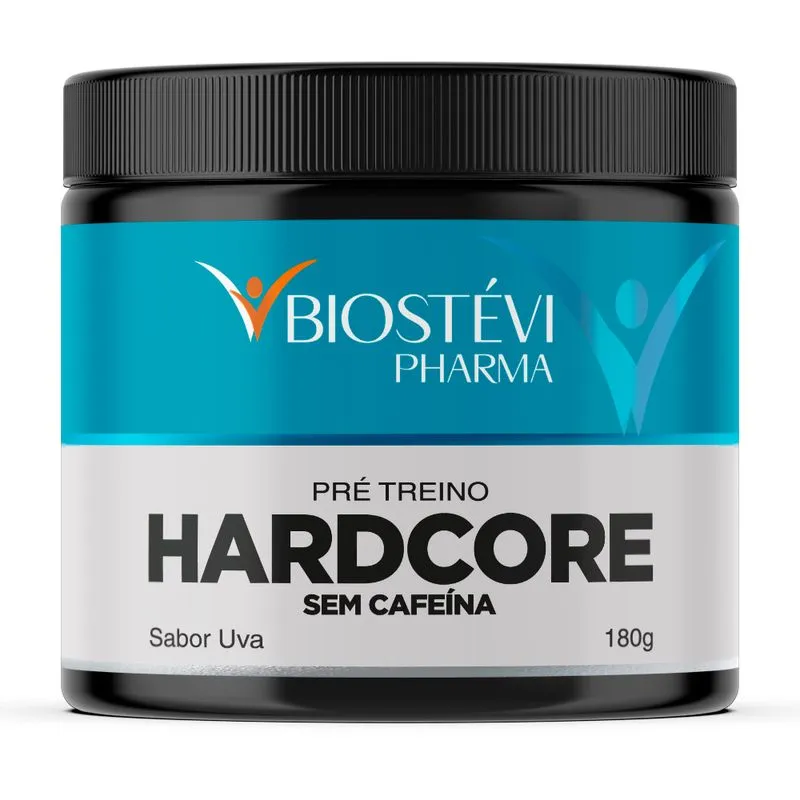 Pré-Treino Sem Cafeína Hardcore 180gr