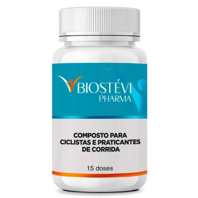 Composto para ciclistas e praticantes de corrida - 15 doses