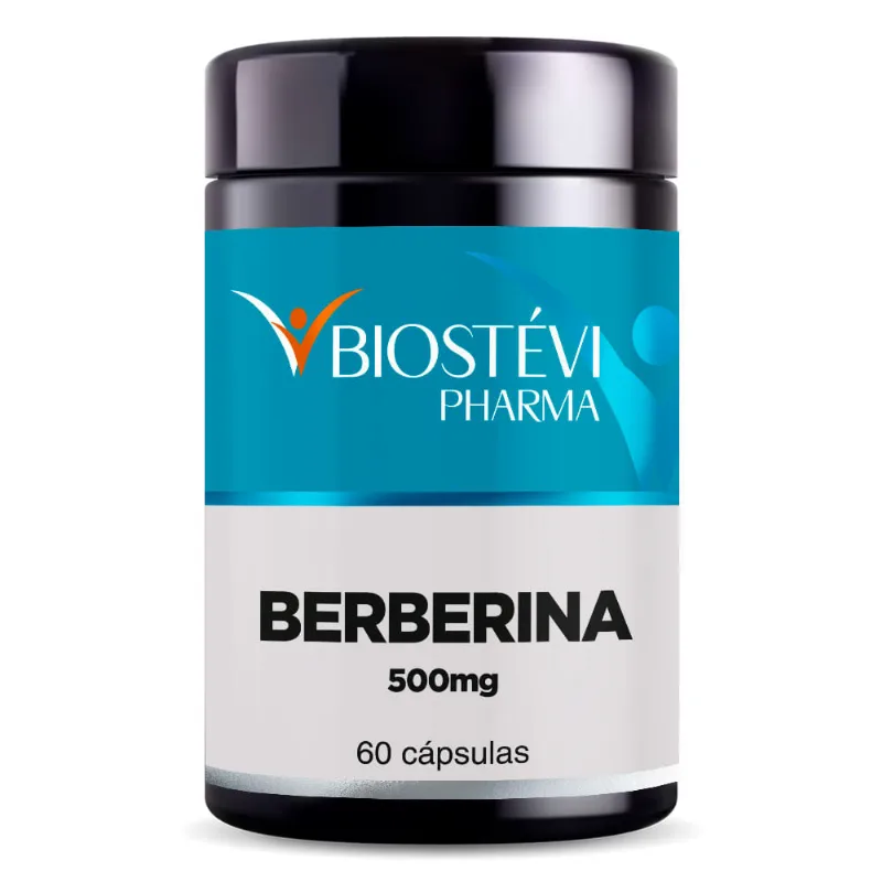 Berberina 500mg 60 cápsulas