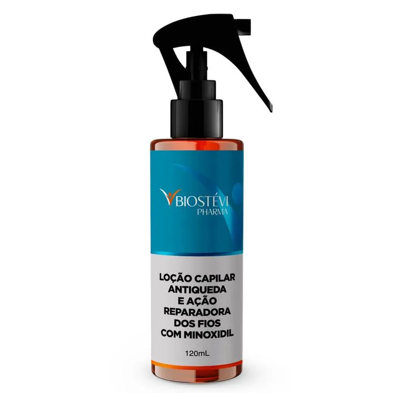 Loção Capilar Bio For You Antiqueda e Ação Reparadora dos Fios com Minoxidil 120ml