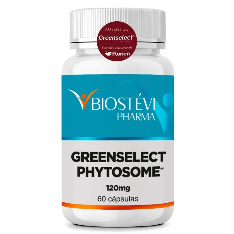Greenselect Phytosome® 120mg 60 Cápsulas com Selo de Autenticidade