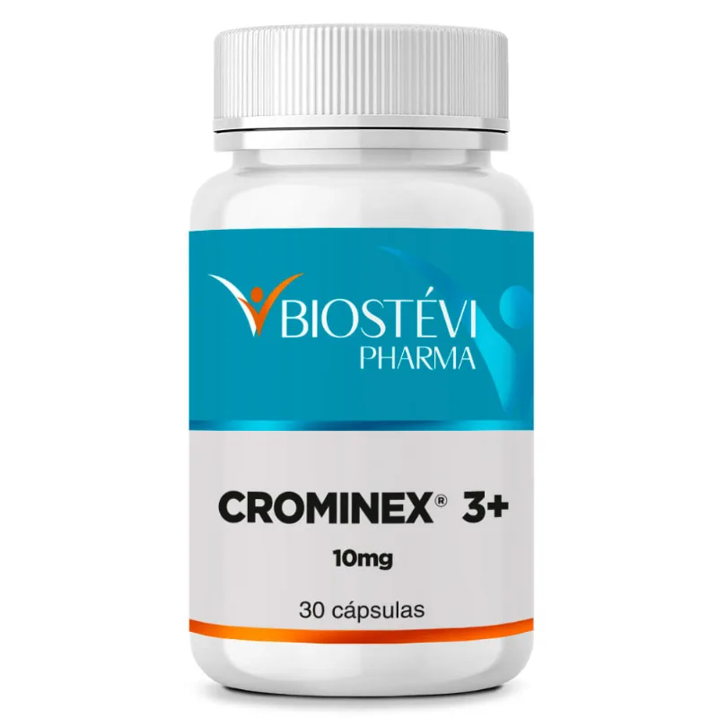 Crominex 3+ 10mg 30 Cápsulas