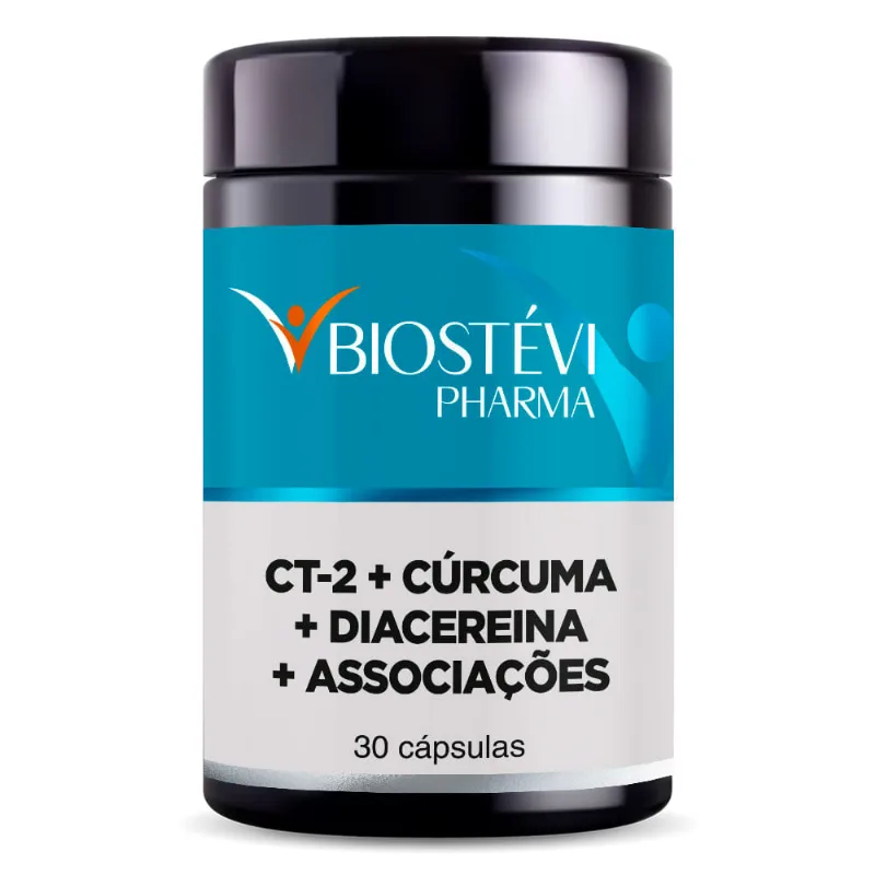 CT-2 Premium | CT-2 + Cúrcuma + Diacereina e Associações 30 Cápsulas