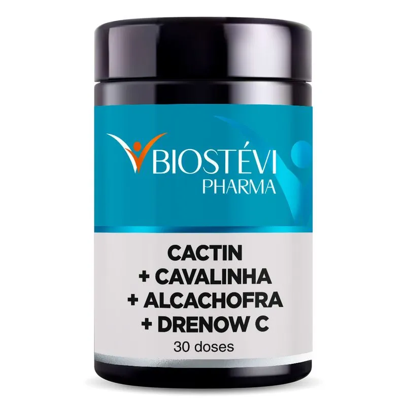 Xô Inchaço com cactin, cavalinha, alcachofra e drenow C 30 doses