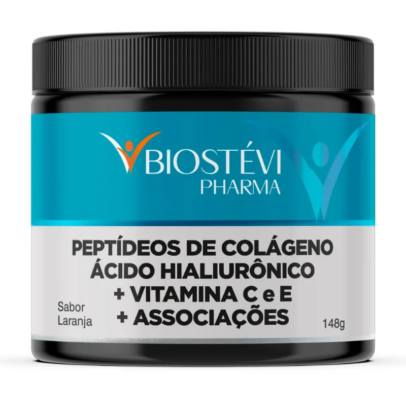Peptídeos de Colágeno + Ácido Hialurônico com Vitamina C e E 148g