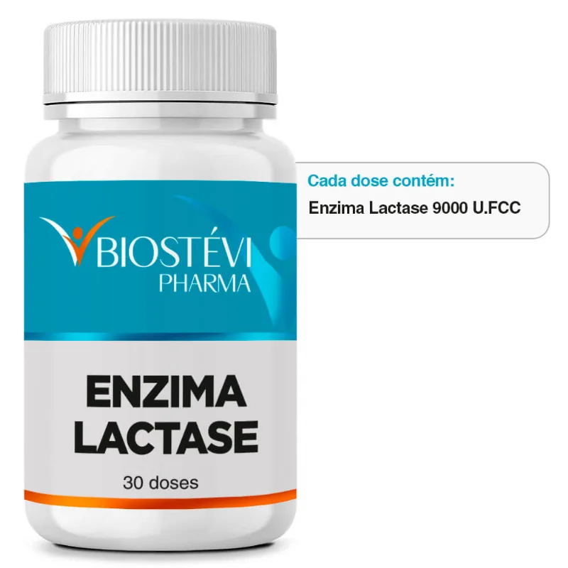 Enzima Lactase 9.000 FCC 30 Doses