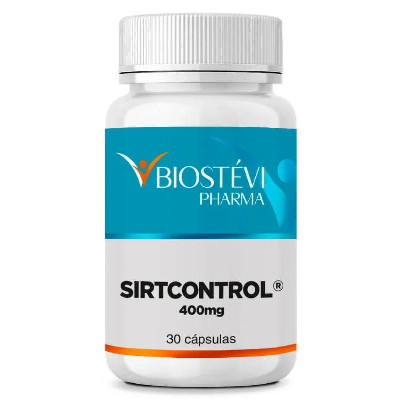 Sirtcontrol 400mg 30 Cápsulas (Com Selo de Autenticidade)