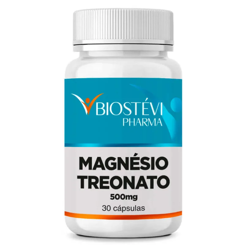 Magnésio treonato 500mg 30 cápsulas