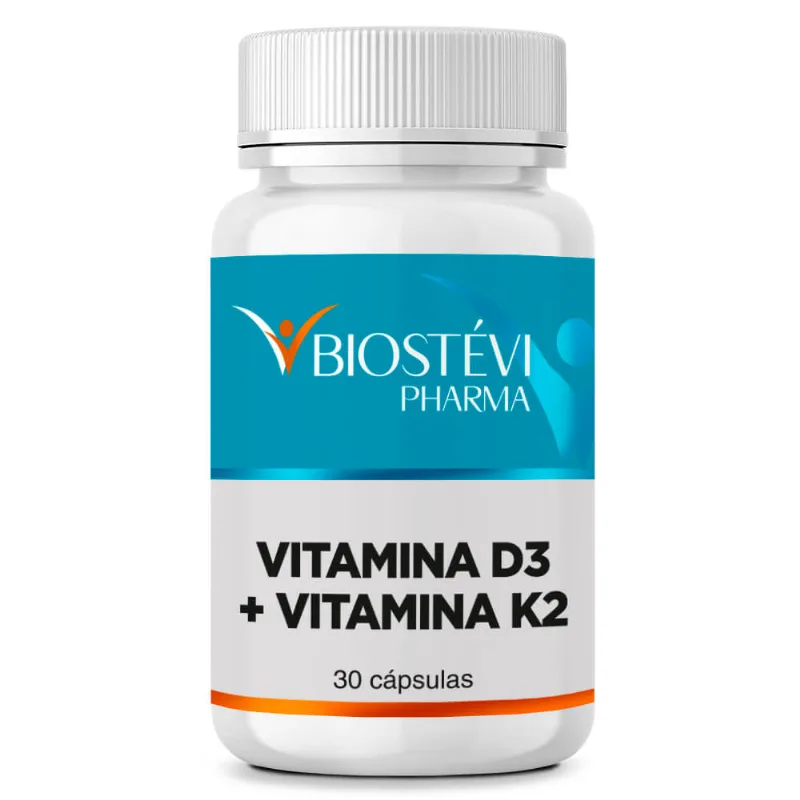 Vitamina D3 2000ui + K2 50mcg 30 Cápsulas