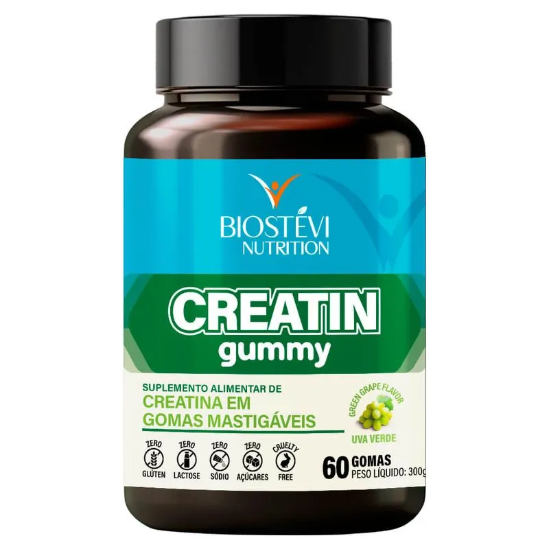 Creatin Gummy 60 Gomas - Creatina em gomas - Nutrition