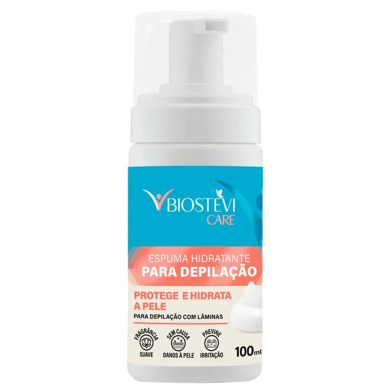 Espuma Hidratante para Depilação 100ml