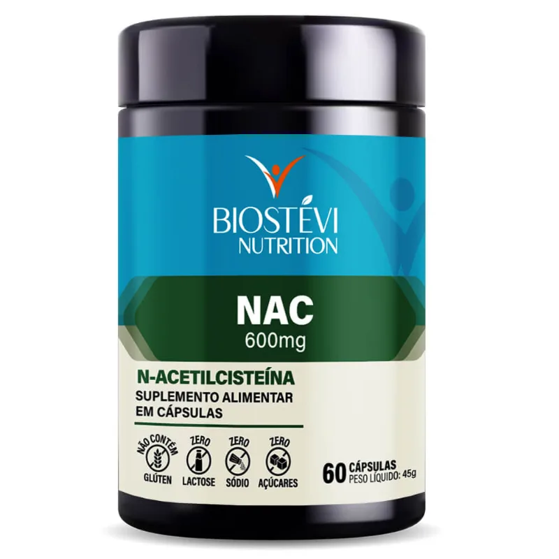 NAC 600mg 60 cápsulas nutrition