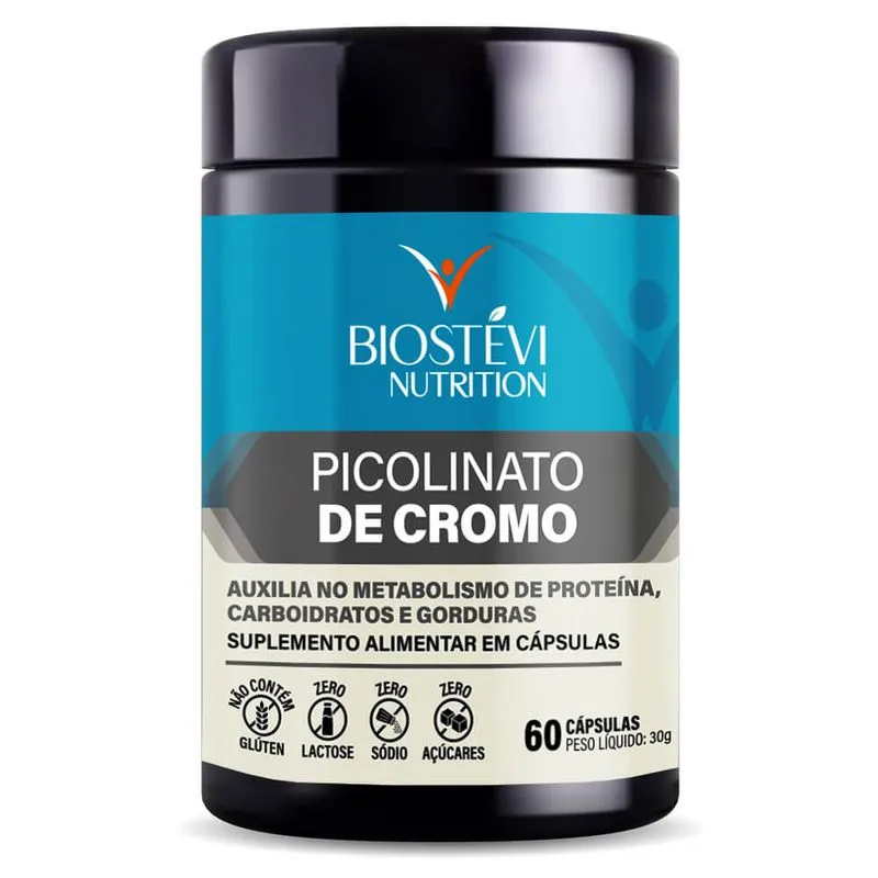 Picolinato de Cromo (Cromo 34 µg) 60 Cápsulas Nutrition Picolinato de Cromo 34 µg 60 Cápsulas Nutrition