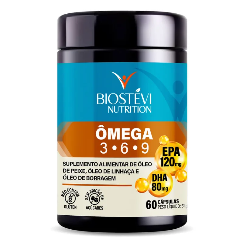 Ômega 3 + 6 + 9 60 cápsulas - Nutrition