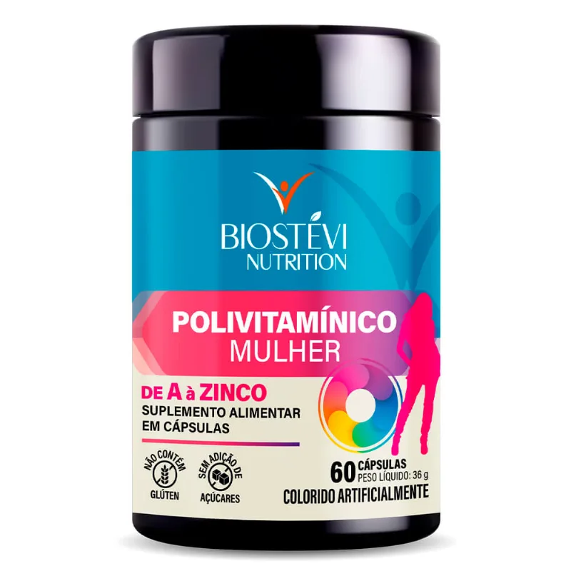 Polivitamínico Mulher 60 cápsulas - Nutrition Polivitamínico mulher 60 cápsulas nutrition