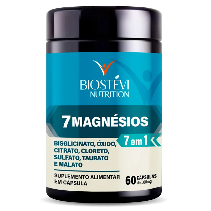 7 Magnésios 60 cápsulas nutrition