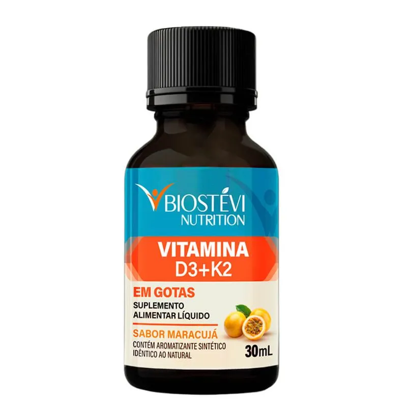 Vitamina D3 1.600 UI + K2 em Gotas 30ml - Nutrition