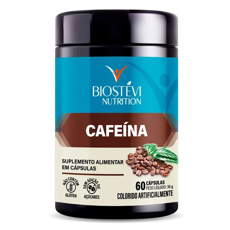 Cafeína para mais energia e foco 60 cápsulas nutrition