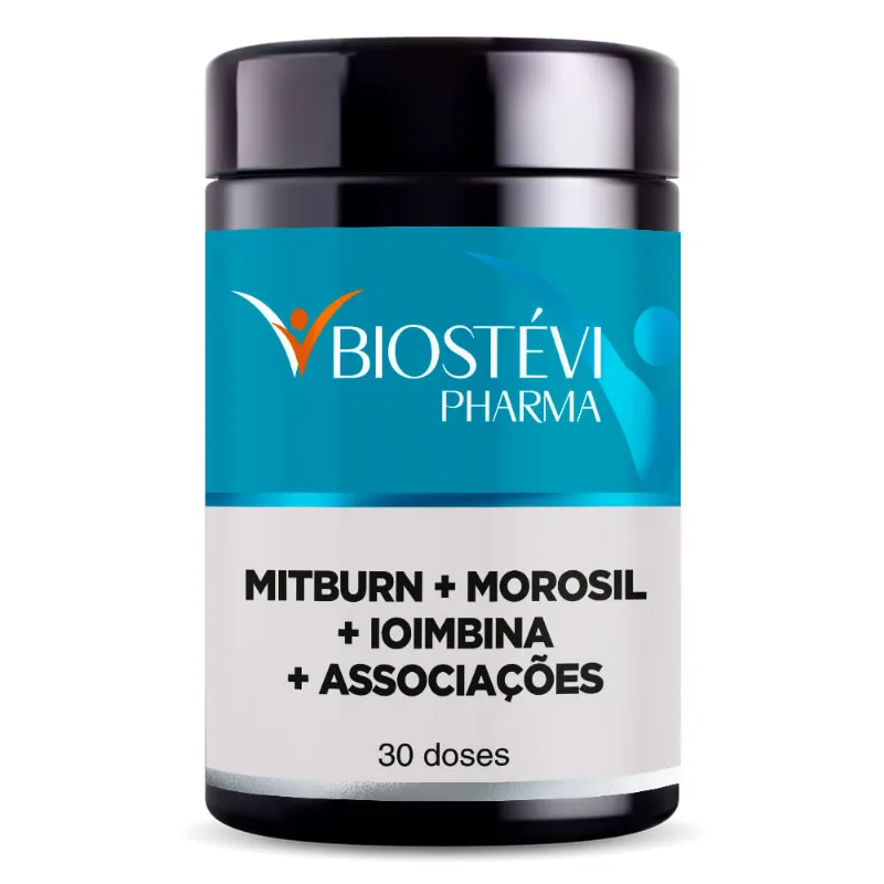 Composto para Queima de Gordura e Gasto Calórico | Mitburn + Morosil + Ioimbina + Associações 30 Doses