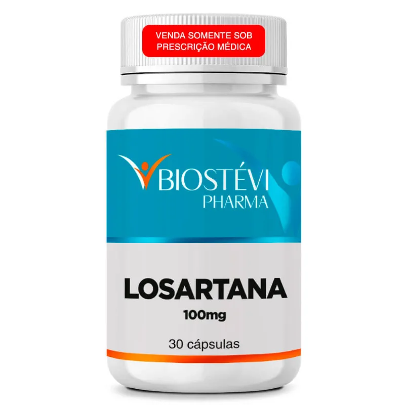 Losartana 100mg - 30 cápsulas