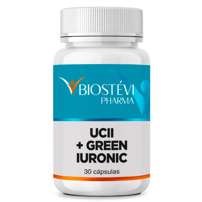 UC II 40mg + Green Iuronic | Saúde das Articulações 100mg 30 Cápsulas
