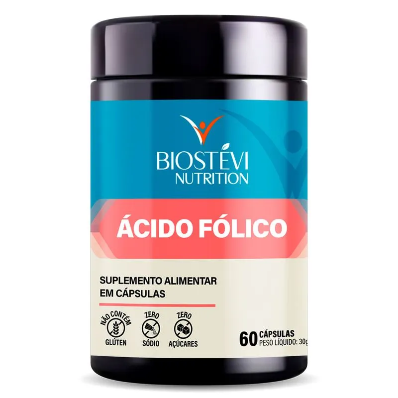 Ácido Fólico 60 Cápsulas Nutrition