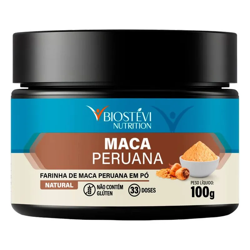 Maca peruana em pó 100g nutrition