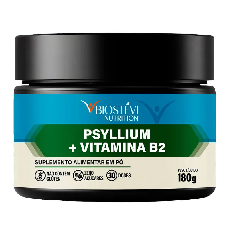 Psyllium com vitamina B2 180g Nutrition