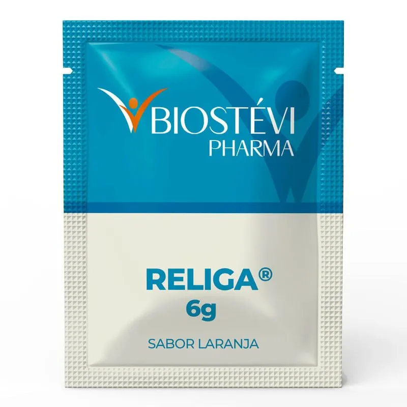 Religa® 6g eletrólitos sabor laranja 30 sachês