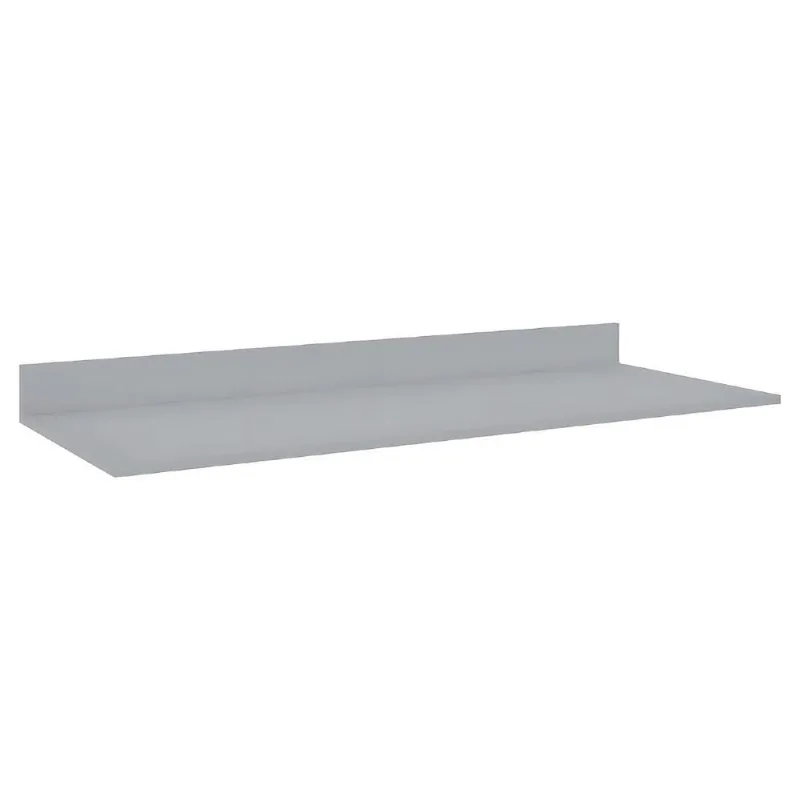 Tampo Para Balcão De Cozinha 160cm Mdp Cinza Claro - Lumil