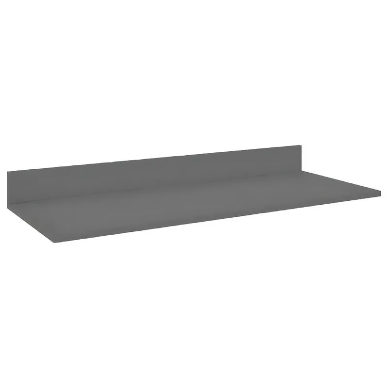Tampo Para Balcão De Cozinha 100cm Mdp Cinza - Lumil