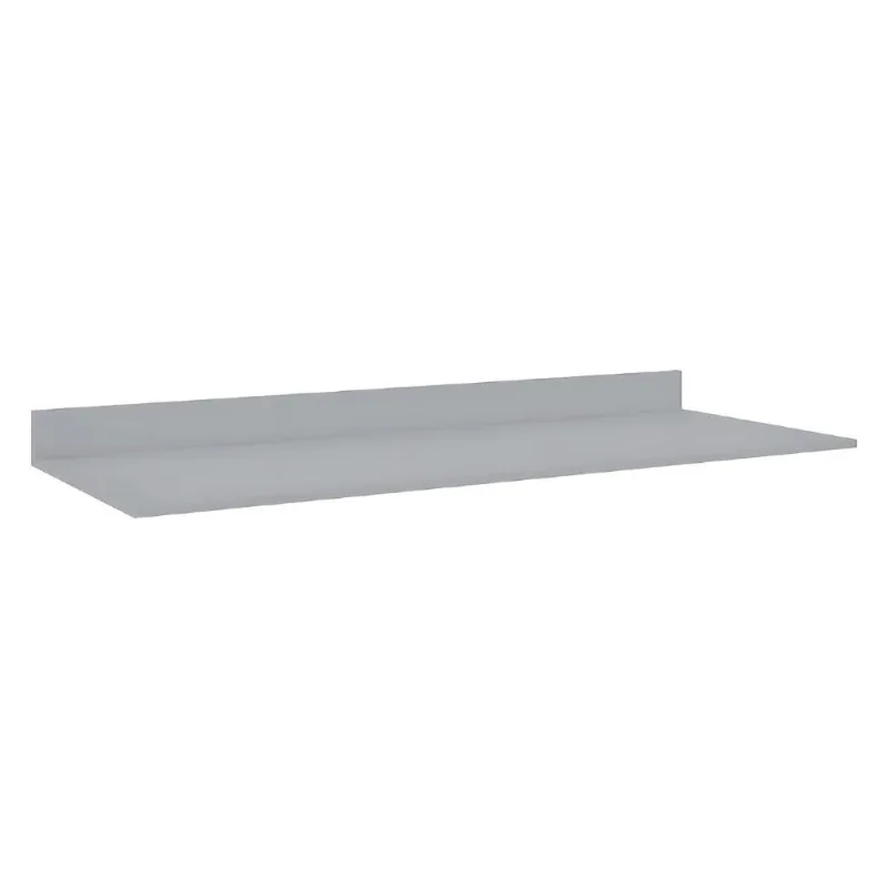 Tampo Para Balcão De Cozinha 180cm Mdp Cinza Claro - Lumil