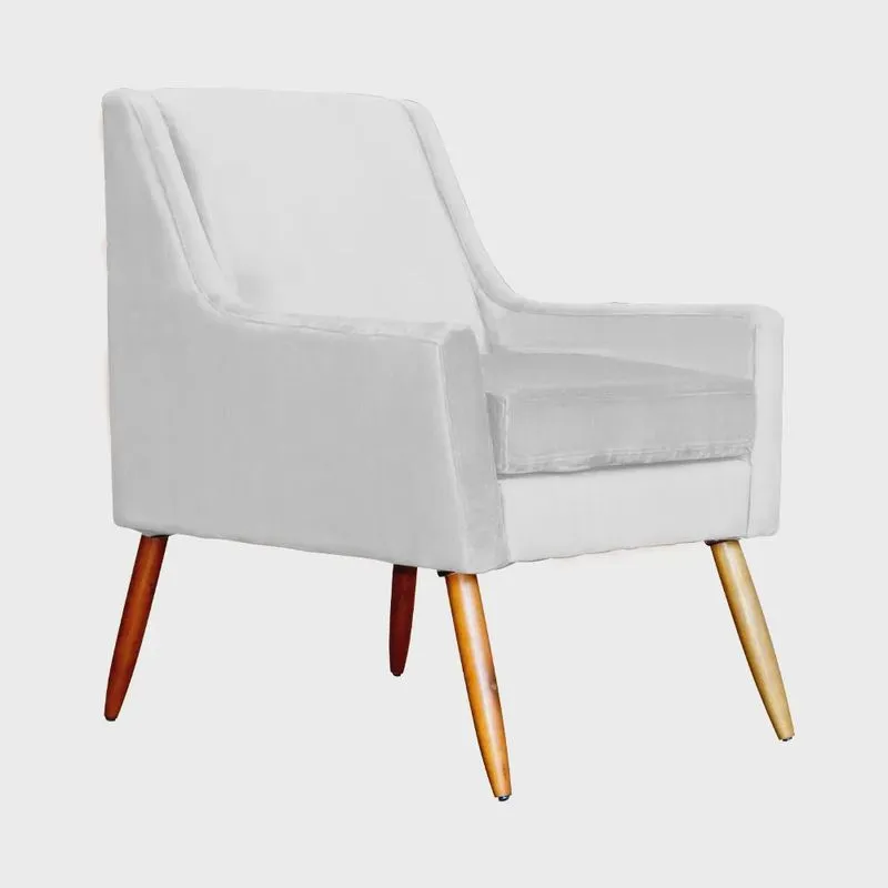 Poltrona Ariane Luxo Suede Cores - ds Estofados