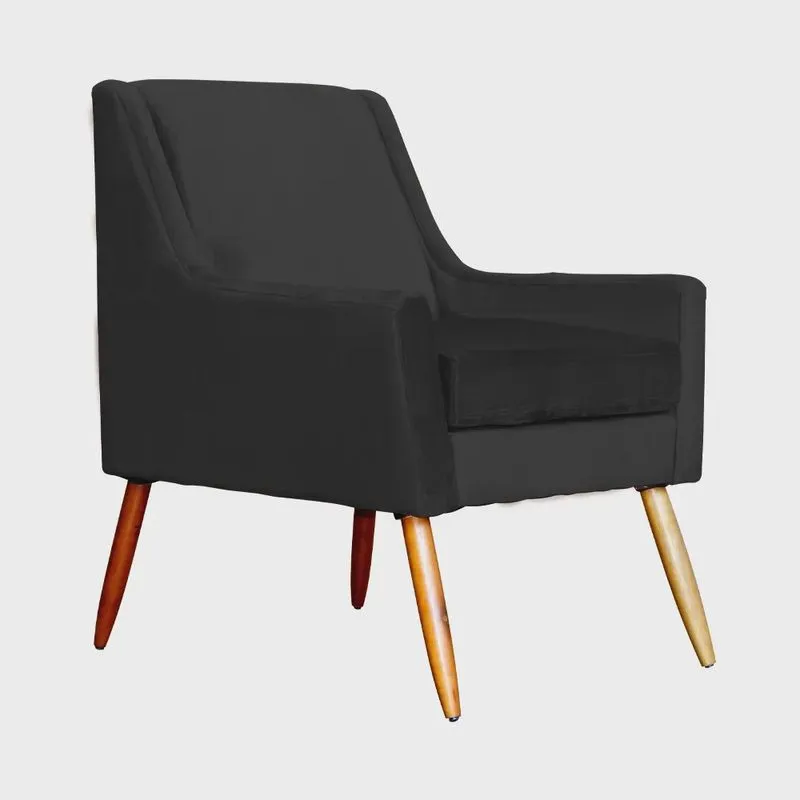 Poltrona Ariane Luxo Suede Cores - ds Estofados