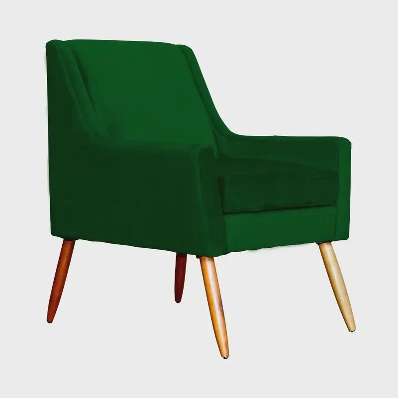 Poltrona Ariane Luxo Suede Cores - ds Estofados