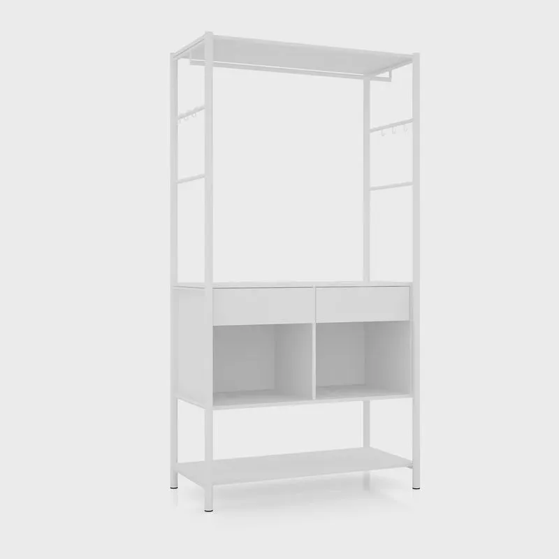 Guarda-Roupa Closet Solteiro Paris- ds Estofados