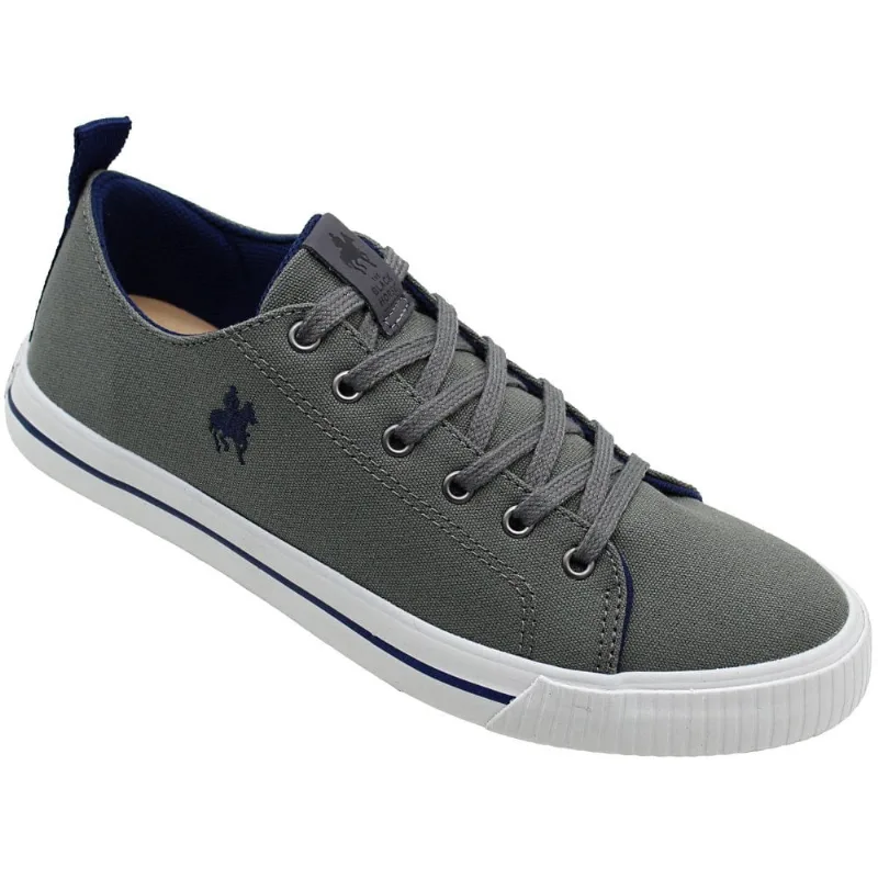 Sapatênis Casual Polo Farm Lona Cano Baixo Macio Masculino